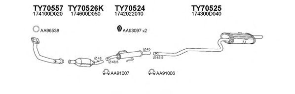 Exhaust System 700101