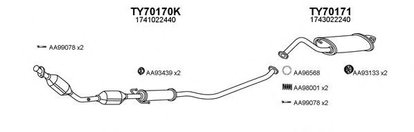Exhaust System 700128