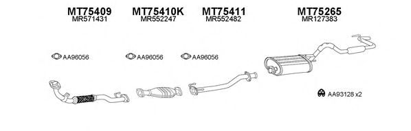 Exhaust System 750071