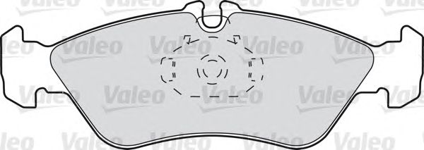 Brake Pad Set, disc brake 540794