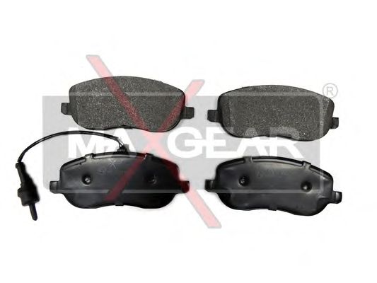 Brake Pad Set, disc brake 19-0616