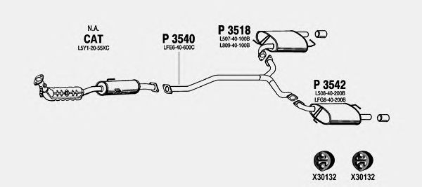 Exhaust System MA810