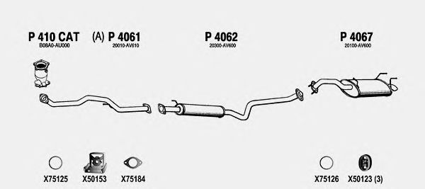 Exhaust System NI529