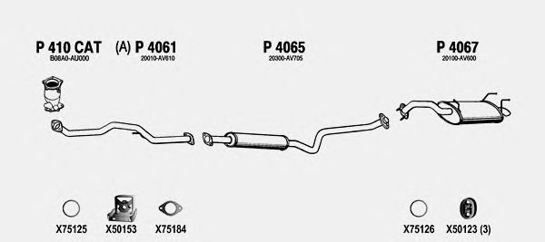 Exhaust System NI531