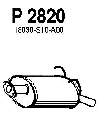 Einddemper P2820