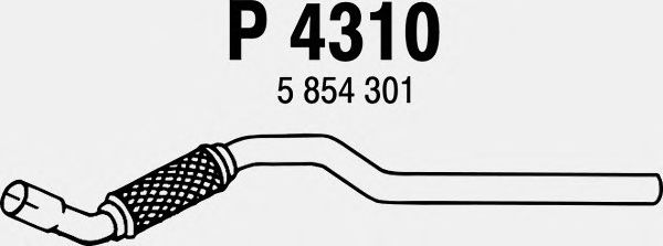 Exhaust Pipe P4310