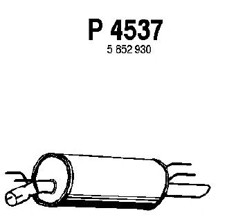 Einddemper P4537