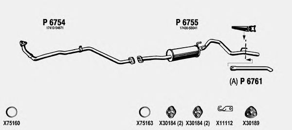 Exhaust System TO051