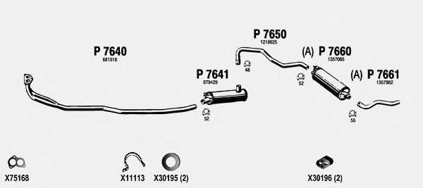 Exhaust System VO013