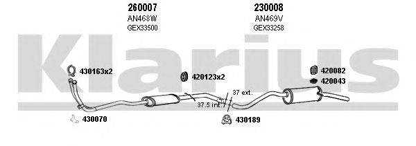 Exhaust System 120196E
