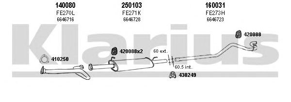 Exhaust System 361109E