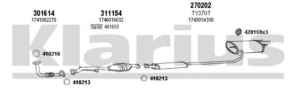 Exhaust System 900283E