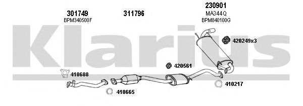 Exhaust System 570244E
