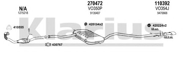 Exhaust System 960263E