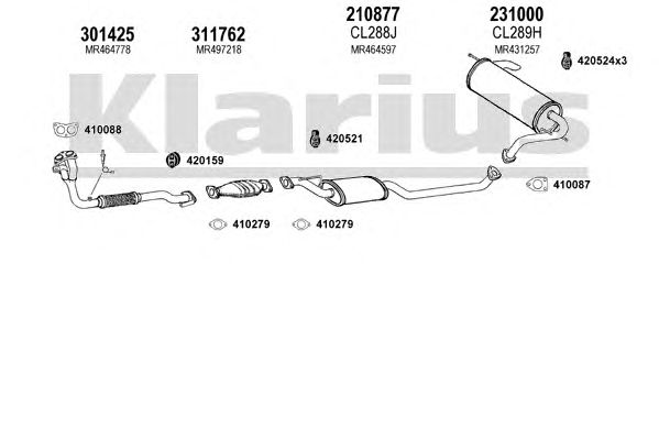 Exhaust System 210205E