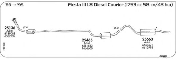 Exhaust System FO093