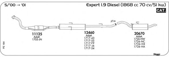 Exhaust System PE164