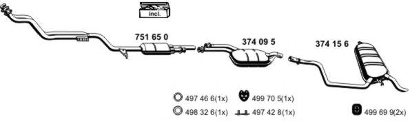 Exhaust System 040883