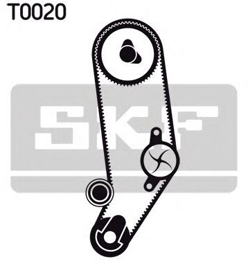 Timing Belt Kit VKMA 01031
