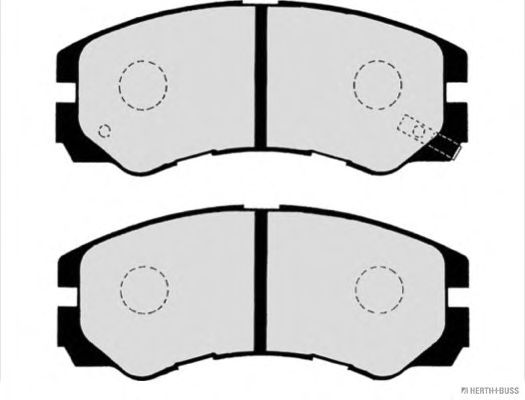 Brake Pad Set, disc brake J3609009