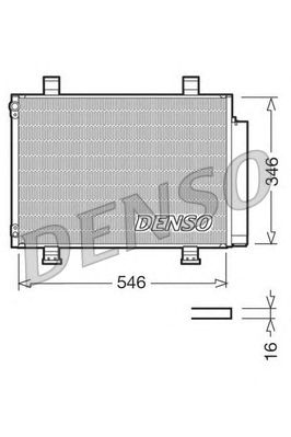 Condenser, air conditioning DCN47001