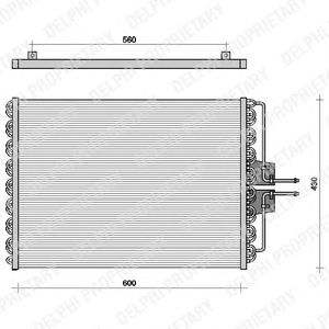 Condensator, airconditioning TSP0225061