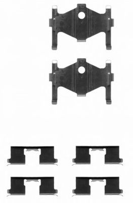 Accessory Kit, disc brake pads 8DZ 355 202-521