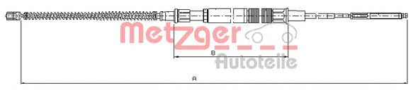 Cable, parking brake 10.7409