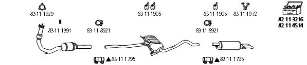 Exhaust System VW_1044