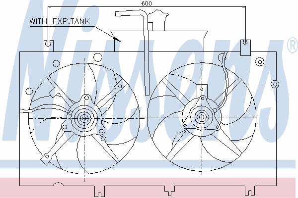Fan, radiator 85221