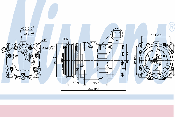 Compressor, air conditioning 89195