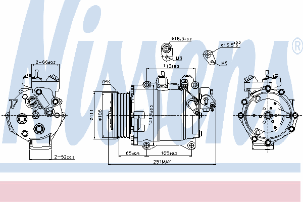 Compressor, airconditioning 89245