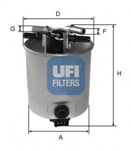Fuel filter 24.025.01