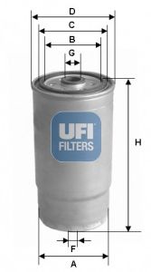 Fuel filter 24.379.01
