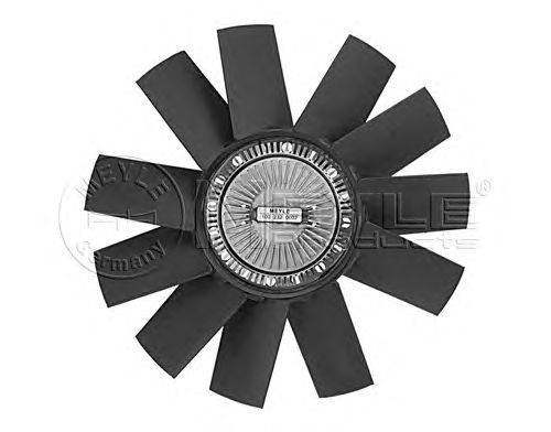 Fan Wheel, engine cooling 100 232 0002