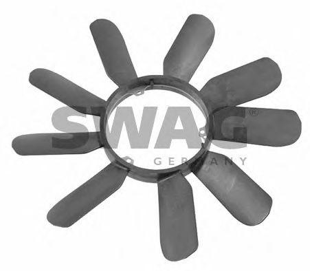 Fan Wheel, engine cooling 10 92 2783