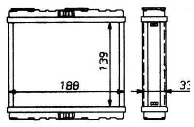 Heat Exchanger, interior heating 192250