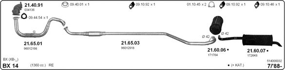 Exhaust System 514000032