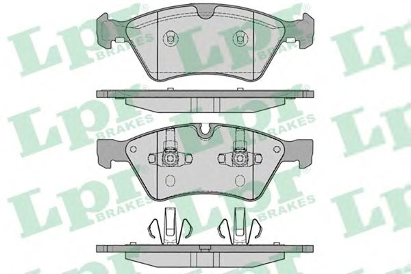 Brake Pad Set, disc brake 05P1253
