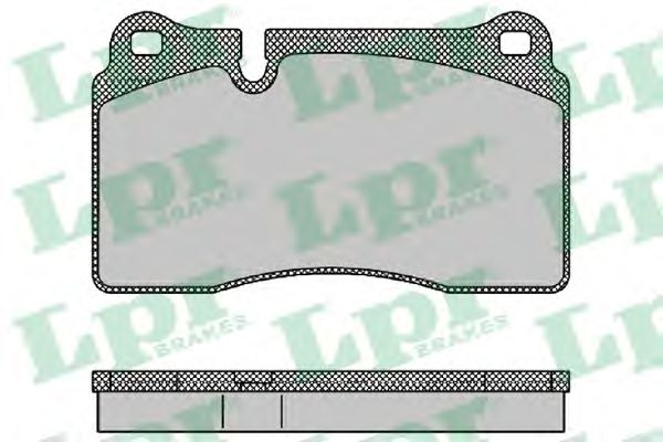 Brake Pad Set, disc brake 05P1376
