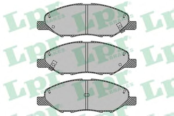 Brake Pad Set, disc brake 05P1497