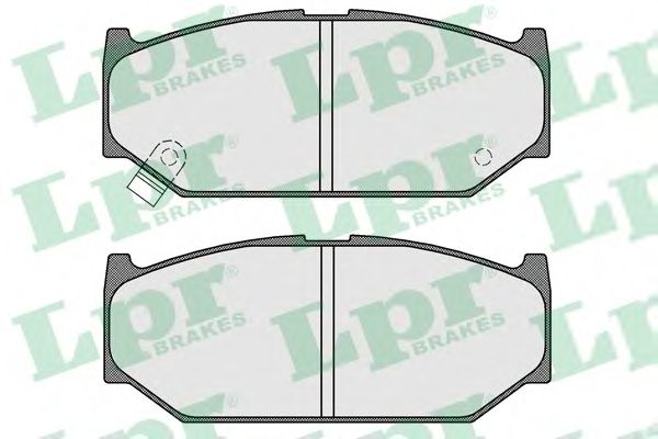 Brake Pad Set, disc brake 05P1594
