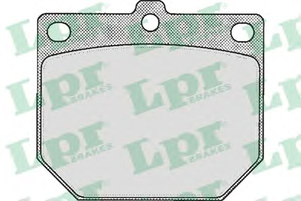 Brake Pad Set, disc brake 05P166