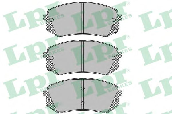 Brake Pad Set, disc brake 05P1689
