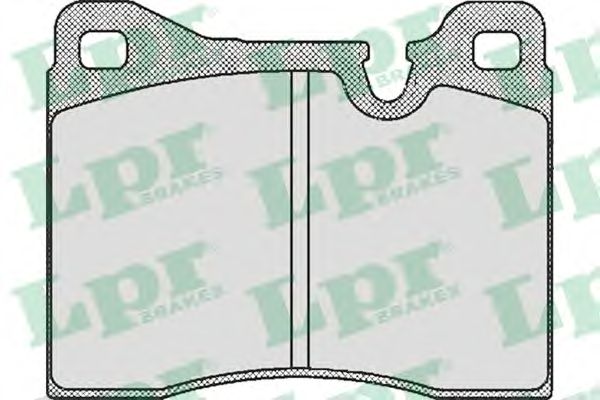 Brake Pad Set, disc brake 05P208