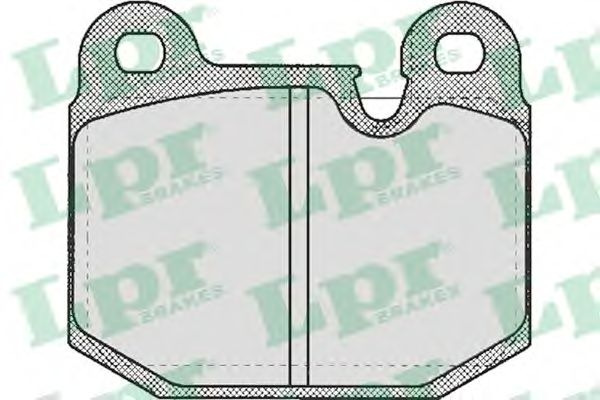 Brake Pad Set, disc brake 05P210
