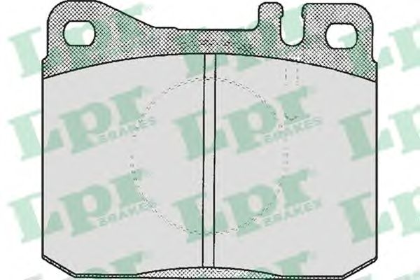 Brake Pad Set, disc brake 05P211