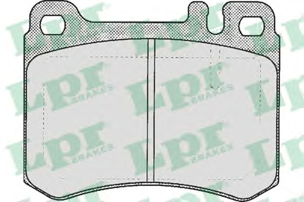 Brake Pad Set, disc brake 05P361