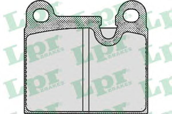 Brake Pad Set, disc brake 05P432