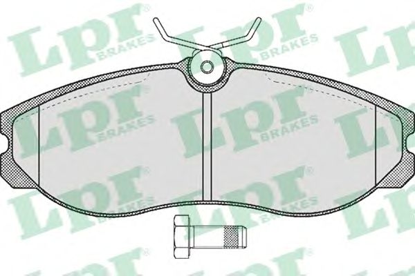 Brake Pad Set, disc brake 05P470